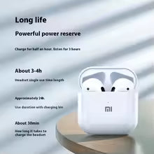 Xiaomi Bluetooth Wireless Headset Sleek Design Superior Sound Quality Long Battery Life Comfortable Fit for All-Day Listening